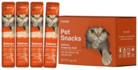 FAENBEI пюре лосось, криль 15 г 60 шт