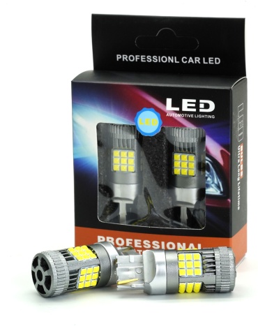 LED White7440_12v36smd02b светодиодная W21W, 2 шт