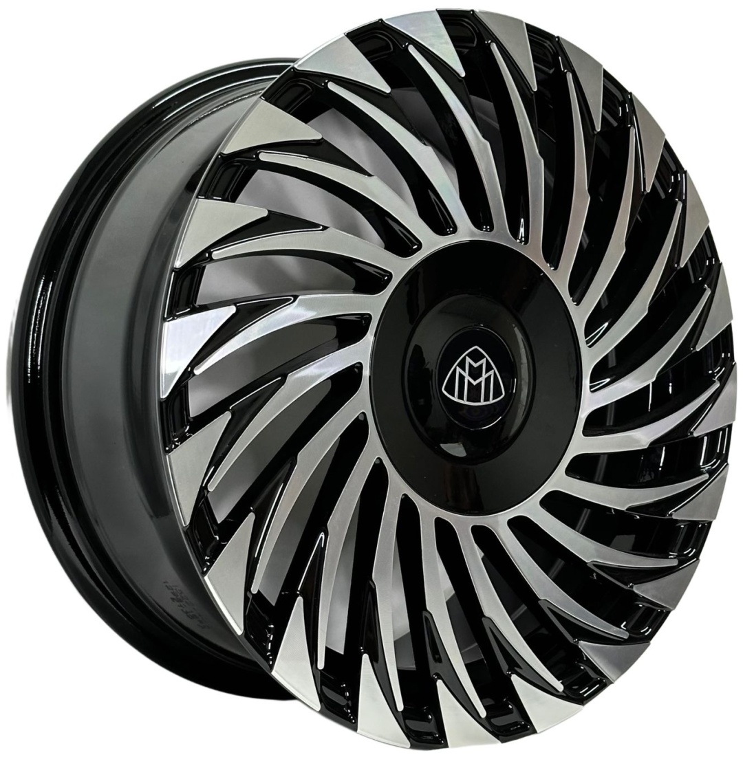 DWS 1298 Maybach 6.5x16/4x100 D67.1 ET35 4 диска черный, серебристый