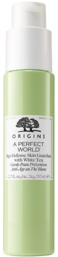 Origins сыворотка A Perfect World Age-Defense Skin Guardian With White Tea для лица, для зоны декольте 50 мл
