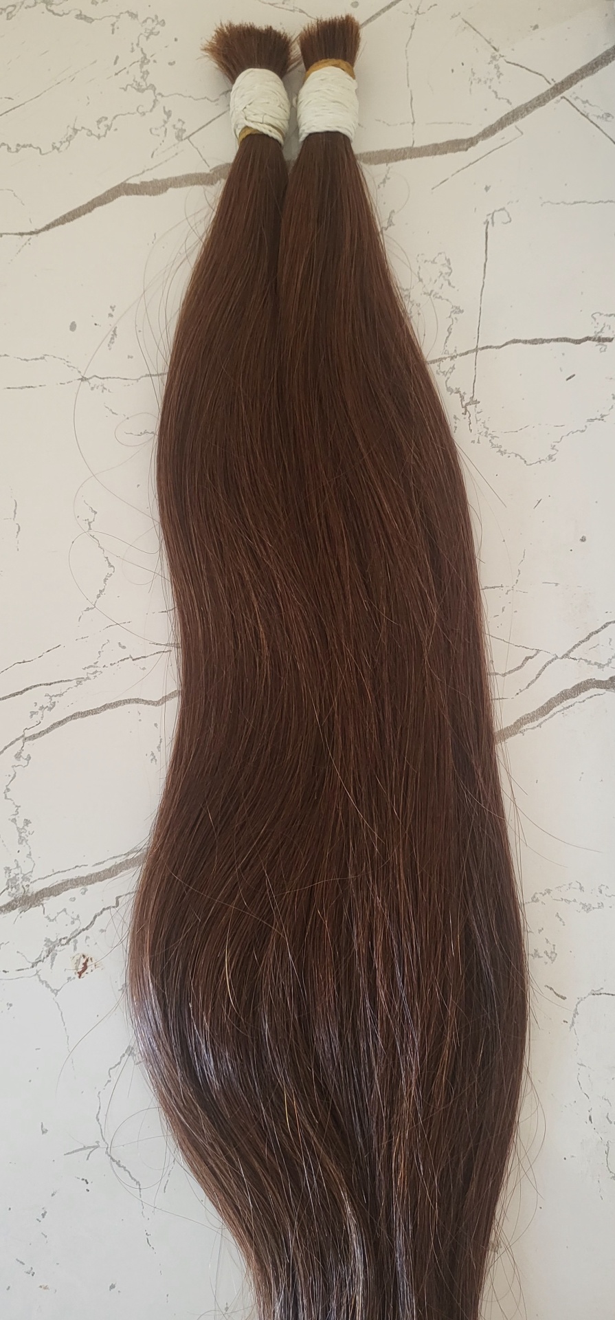 Lux Hair волос для наращивания на резинке шатен женский