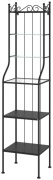 Стеллаж напольный , 42x40x176 см, черный