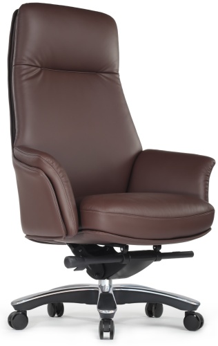 Офисное кресло RV DESIGN Batisto Brown, коричневый