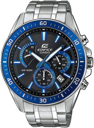Кварцевые CASIO EFR-552D-1A2VUDF нержавеющая сталь