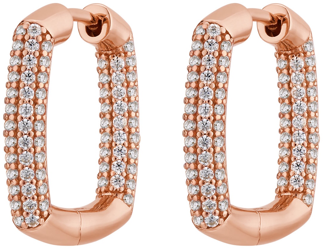 Серьги Rosato RZBI22 вес 7.36 г серебро, фианит