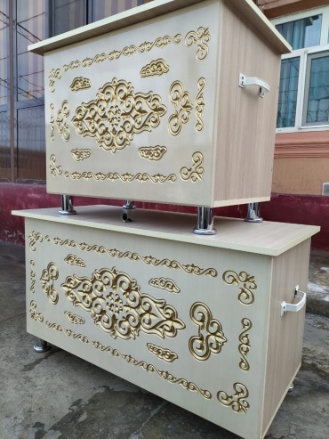 Сундук AAA 2шт белый 120 л