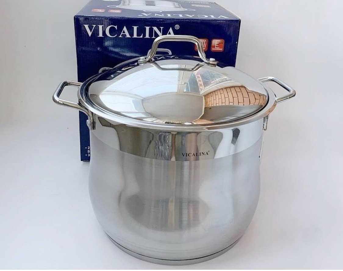 Кастрюля 24 л, Vicalina Vl2 нержавеющая сталь