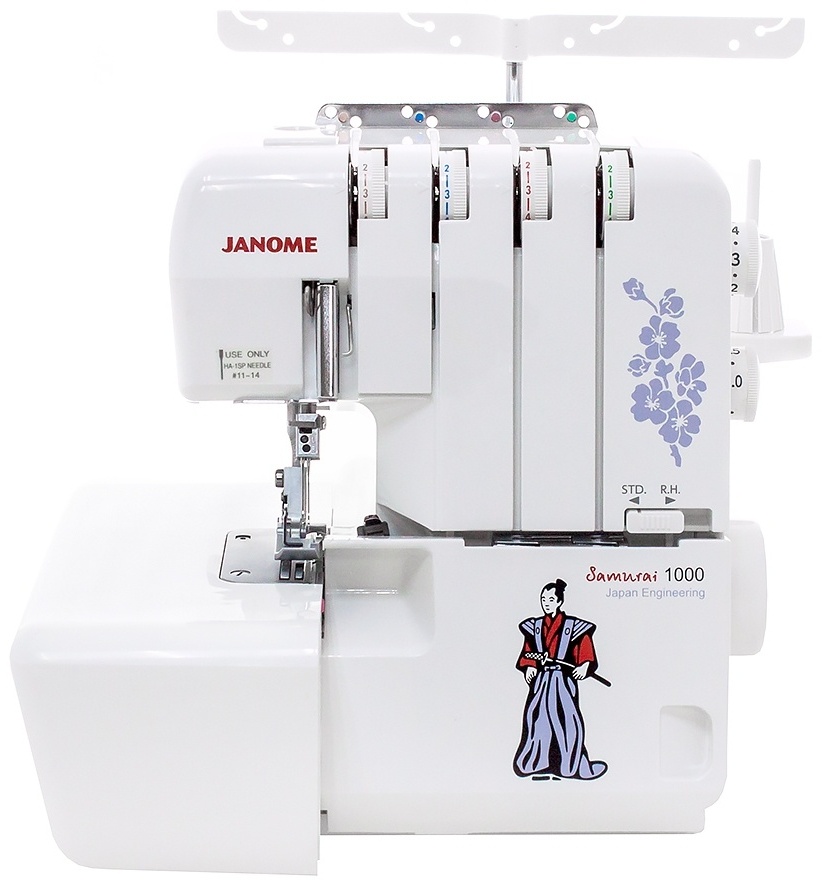 Оверлок Janome Samurai 1000 белый
