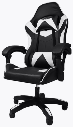 Игровое кресло 30287743_7168139582, черный, белый