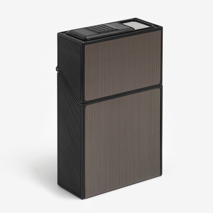 Портсигар 9272746 10.5 см x 6.5 см с зажигалкой
