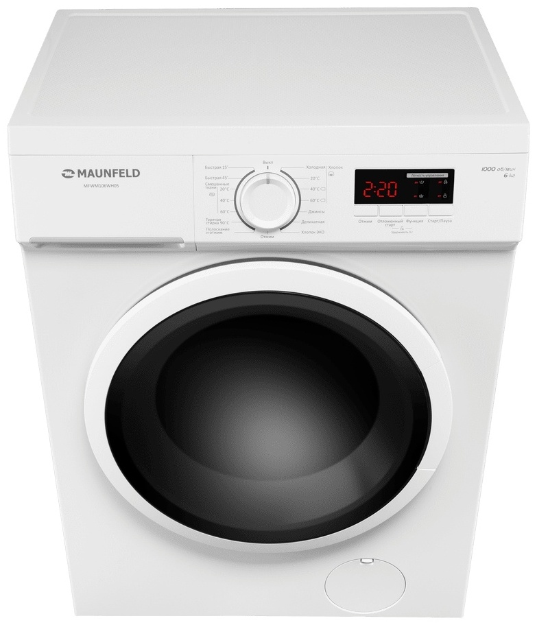 Стиральная машина MAUNFELD MFWM106WH05 3