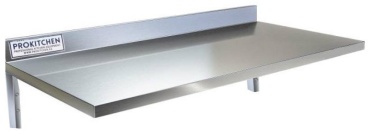 Полка Prokitchen ПН-180/30, 180х30x30 см, серебряный