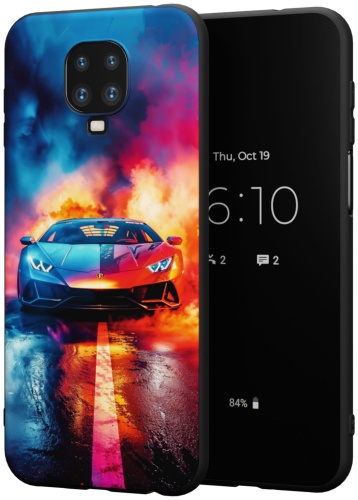Чехол Mcover для Xiaomi Redmi Note 9 Pro, Redmi Note 9s рисунок