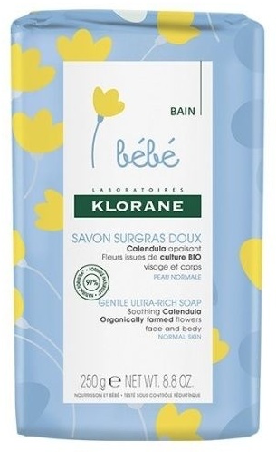 KLORANE BeBe ультрапитательное мыло 250 г