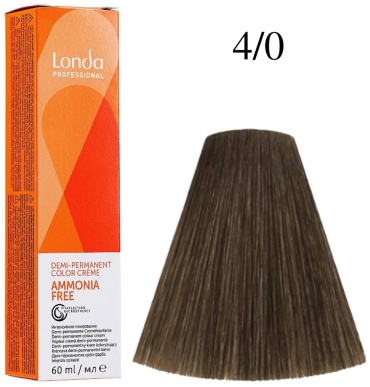 Londa Professional Ammonia Free 4/0 крем-краска 60 мл