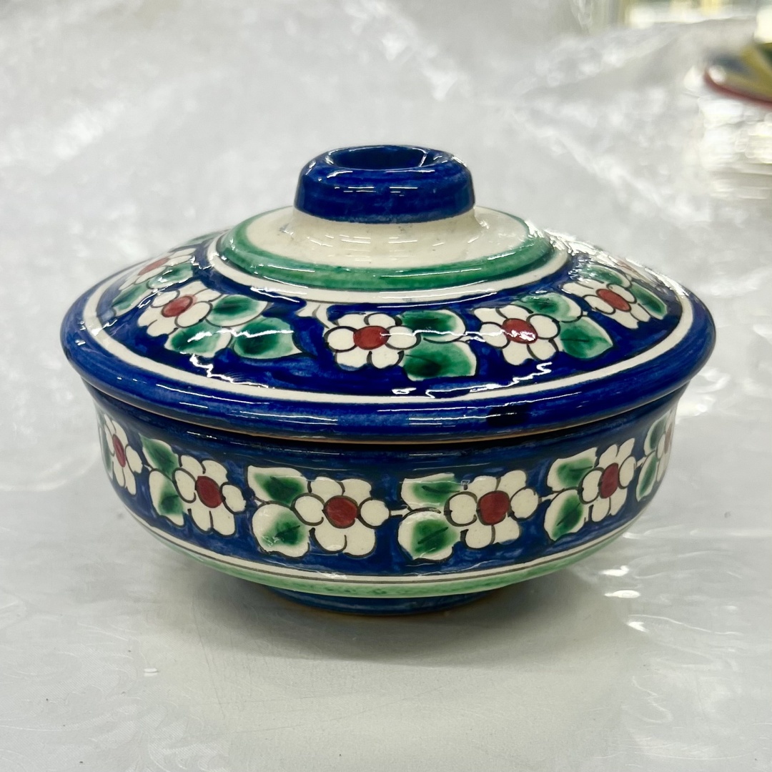 Keramika_kz сахарница V009 1 шт, глина, красная глина