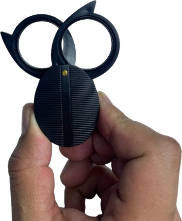 Лупа складная DM350, увеличение x10, 20, черный