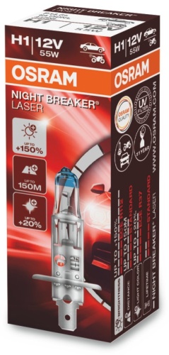 Автолампа Osram 64150NL-HCB галогенная, 1 шт