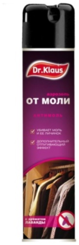 Dr.Klaus аэрозоль От Моли 300 мл