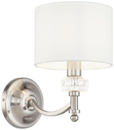 Бра настенный Maytoni Е14, белый, серебристый