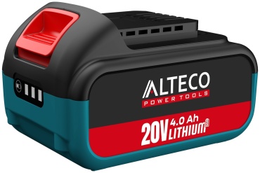 Аккумулятор ALTECO 37000 Li-Ion 20 В 4 Ач 1 шт