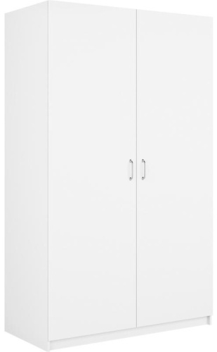 Распашной шкаф Basic Турин, 120x212х60 см, белый