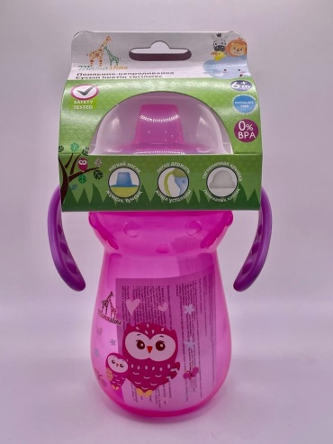 Поильник-непроливайка MAMASTORE 7076/21 S20, 260 мл, пластик