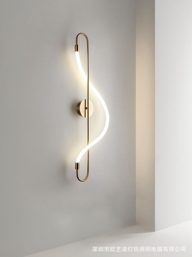 Бра настенный Bonny LED, золотистый