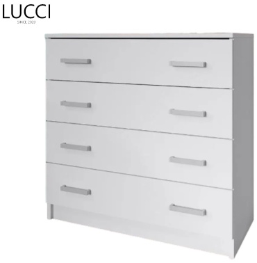 Комод LUCCI 74037544, 75x33x75 см, белый