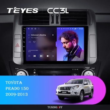 Teyes CC3L в штатное место Toyota