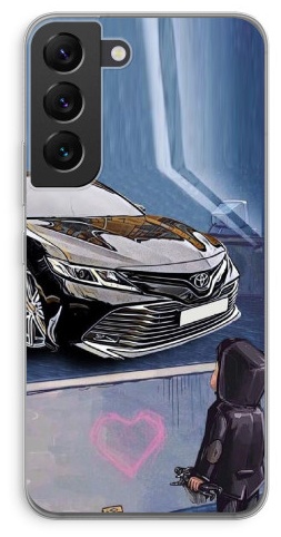 Чехол для Samsung Galaxy S22 прозрачный