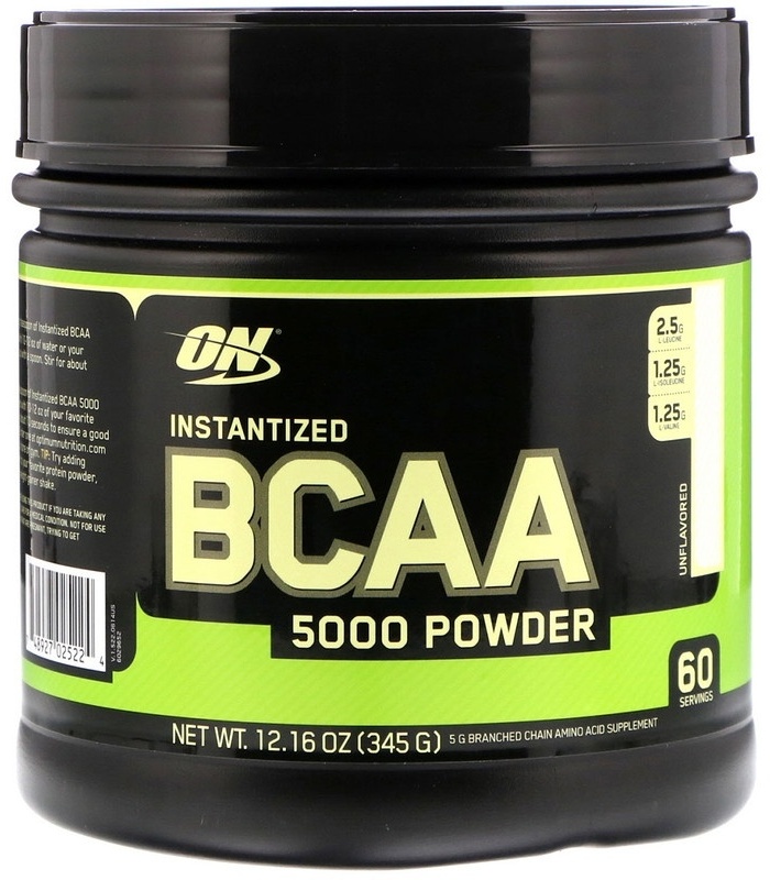 Купить BCAA Optimum Nutrition BCAA 5000 Powder нейтральный 345 г в ...
