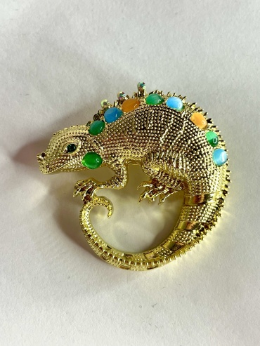 Брошь Accessories бижутерный сплав, стразы