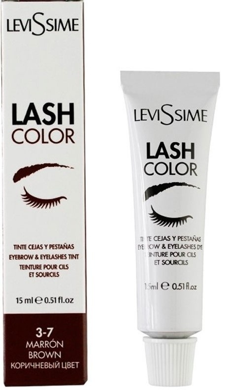 LEVISSIME Lash Color краска 3-7 Marron Brown 15