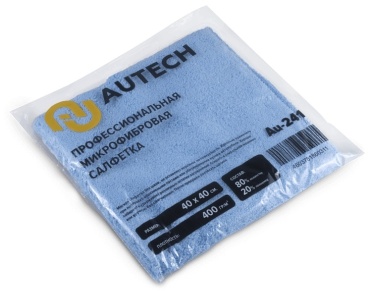 Autech Микрофибра салфетка 40х40 см, 400 г Au-241