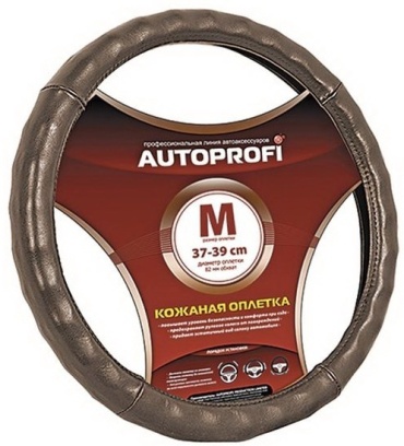 AUTOPROFI чехол AP-765 BR 37-39 см M коричневый