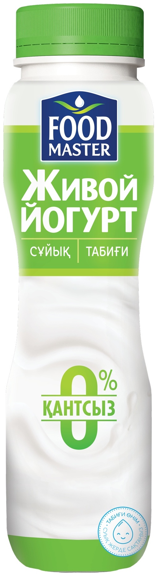 Купить Йогурт Foodmaster живой натуральный без сахара 2% 280 г в Алматы ...