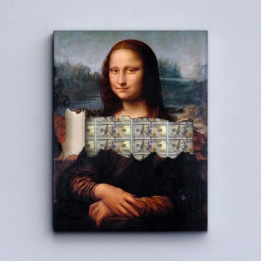 Broome.art картина Money Lisa 70x100 см