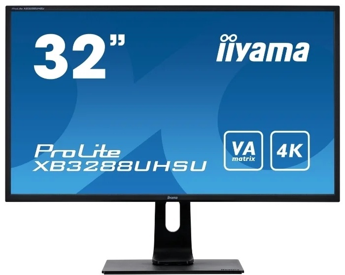 Монитор 31.5" Iiyama XB3288UHSU-B1 черный