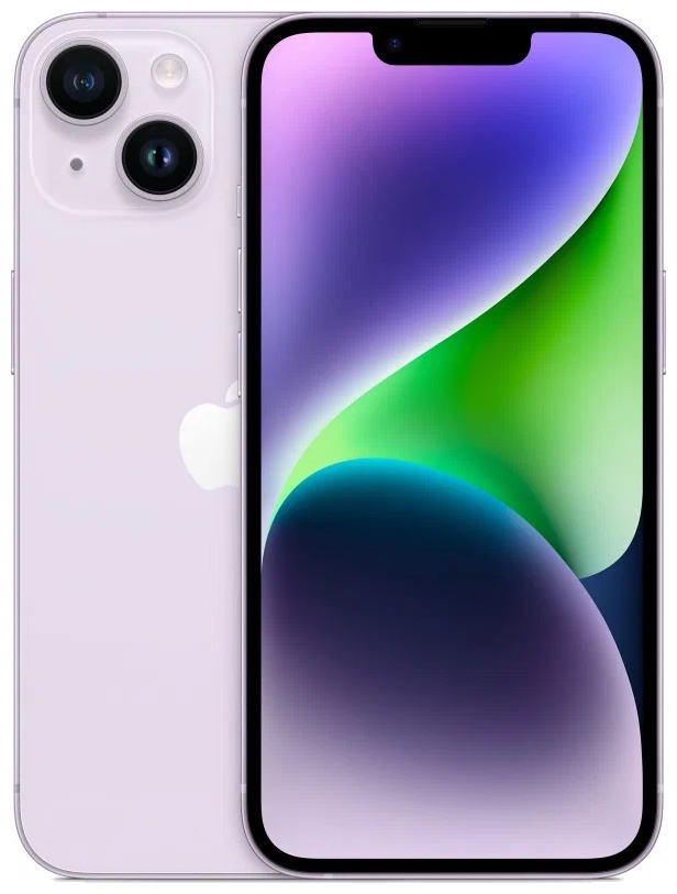 Смартфон Apple iPhone 14 256Gb Dual eSim сиреневый