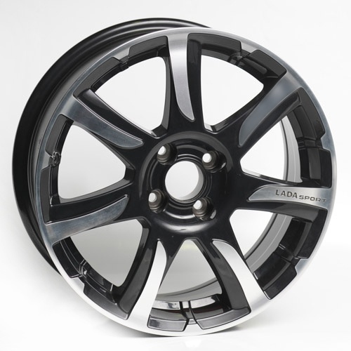 Kipardo 1182 6.5x16/4x98 D58.5 ET33 черный, серебристый