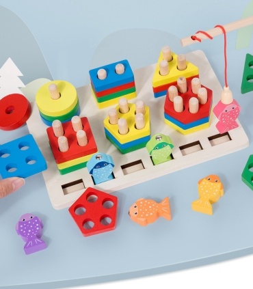 Сортер QIYI WOODEN Рыбалка