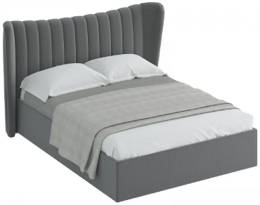 Кровать Hoffmann Agata 2 grey 140х200