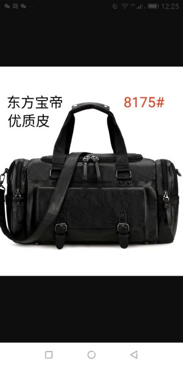 Сумка SAYA SHOP экокожа черный 40 л