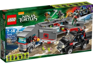 Конструктор LEGO Ninja Turtles 79116, деталей 741 шт