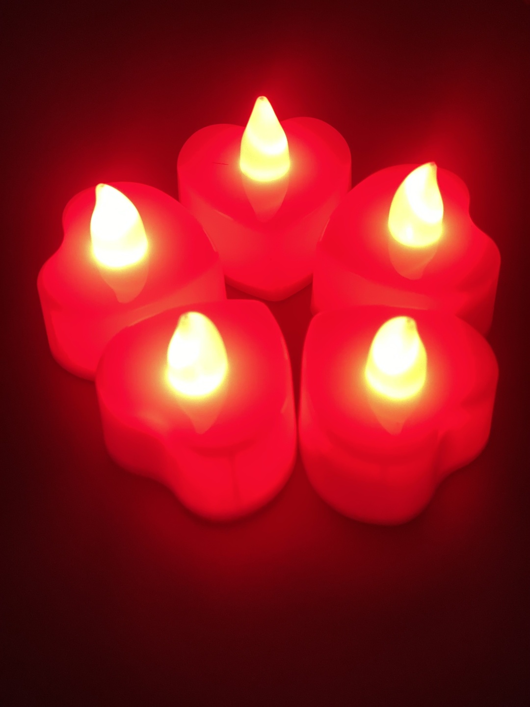 Световая фигура LED/red-10шт 5 см