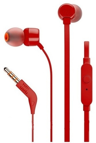 Наушники JBL T110 красный