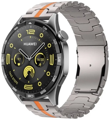Ремешок Nemo.kz для Huawei Watch GT 3, Watch GT, Watch GT 4 серый