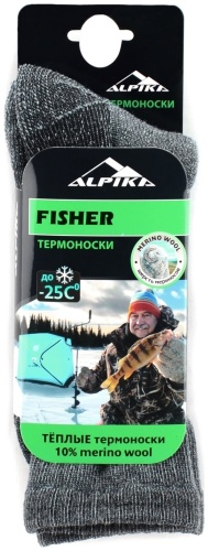Термоноски Aquatic 1 пара серый 37-39