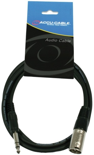 ACCU-CABLE AC-XM-J6S 3 м черный